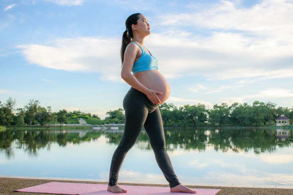 posture throughout pregnancy